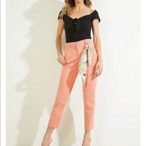 ⏰Guess Black Bow Detail T Shirt